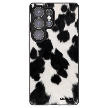 Picasee Μαύρη θήκη σιλικόνης για Samsung Galaxy S25 Ultra 5G - Black Moo