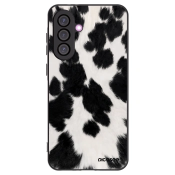 Picasee Μαύρη θήκη σιλικόνης για Samsung Galaxy A36 5G - Black Moo