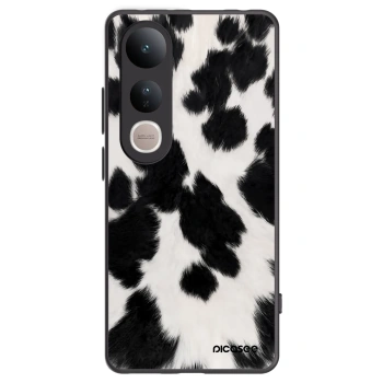 Picasee Μαύρη θήκη σιλικόνης για Vivo V50 Lite 5G - Black Moo