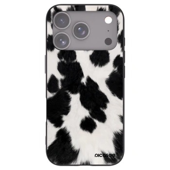 Picasee Μαύρη θήκη σιλικόνης για Apple iPhone 17 Pro - Black Moo