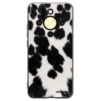 Picasee Μαύρη θήκη σιλικόνης για Honor Magic8 Lite 5G - Black Moo