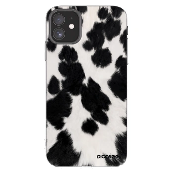 Picasee διαφανής θήκη σιλικόνης Apple iPhone 11 - Black Moo
