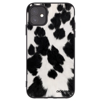 Picasee Μαύρη θήκη σιλικόνης για Apple iPhone 11 - Black Moo