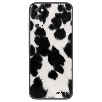 Picasee Μαύρη θήκη σιλικόνης για Samsung Galaxy S20 G980F - Black Moo