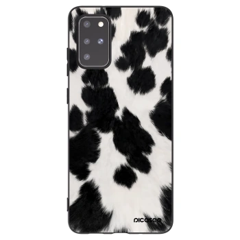 Picasee Μαύρη θήκη σιλικόνης για Samsung Galaxy S20+ G985F - Black Moo