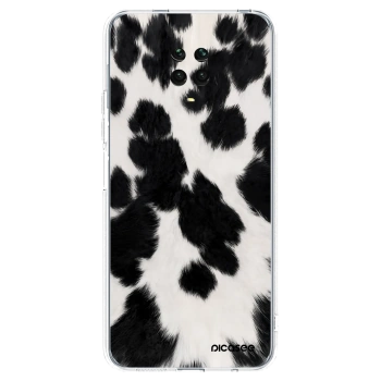 Picasee διαφανής θήκη σιλικόνης Xiaomi Redmi Note 9 Pro - Black Moo