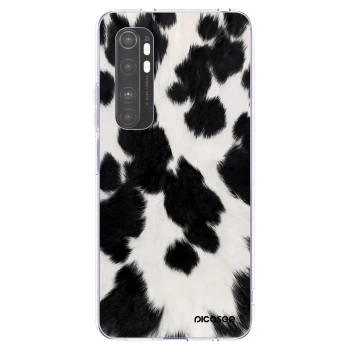 Picasee διαφανής θήκη σιλικόνης Xiaomi Mi Note 10 Lite - Black Moo