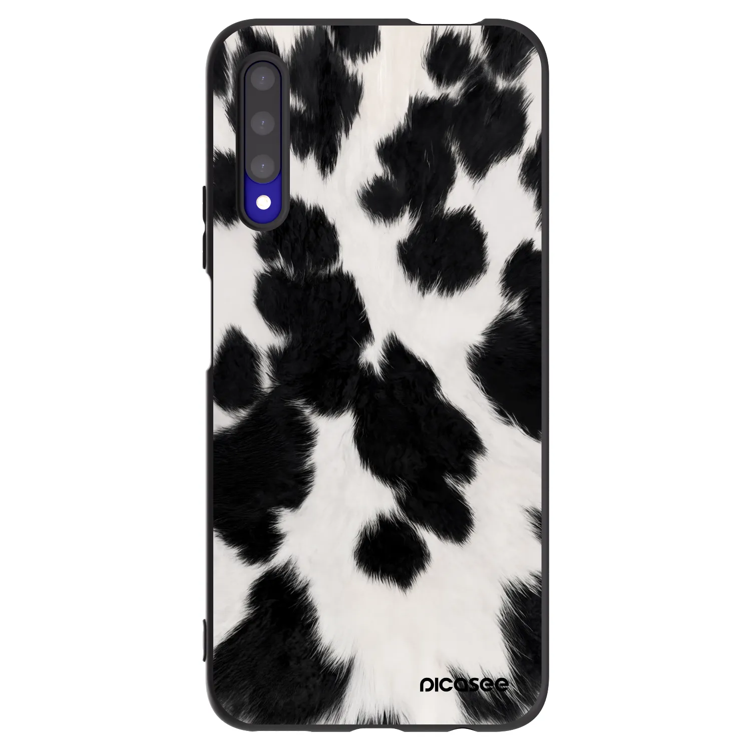 Picasee Μαύρη θήκη σιλικόνης για Honor 9X Pro - Black Moo