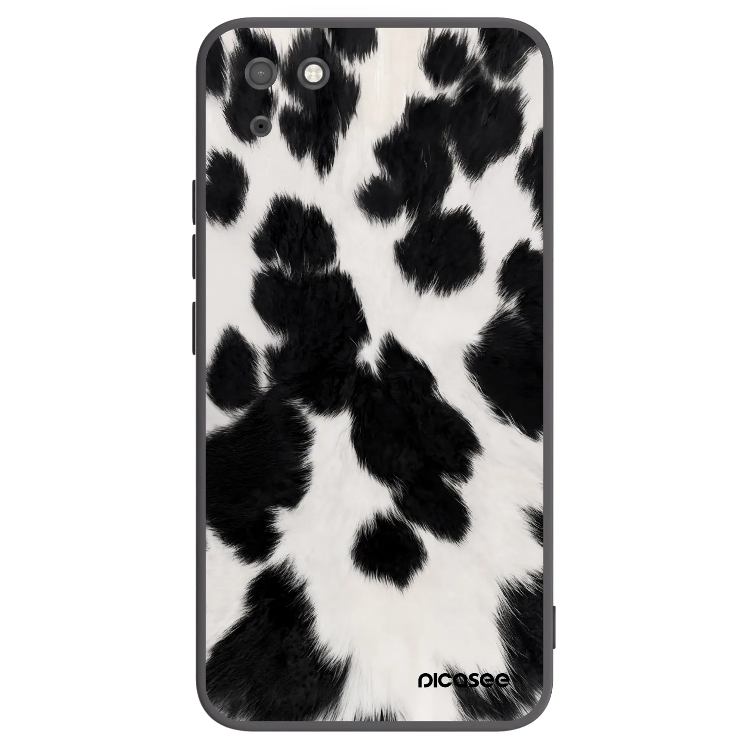 Picasee Μαύρη θήκη σιλικόνης για Huawei Y5P - Black Moo