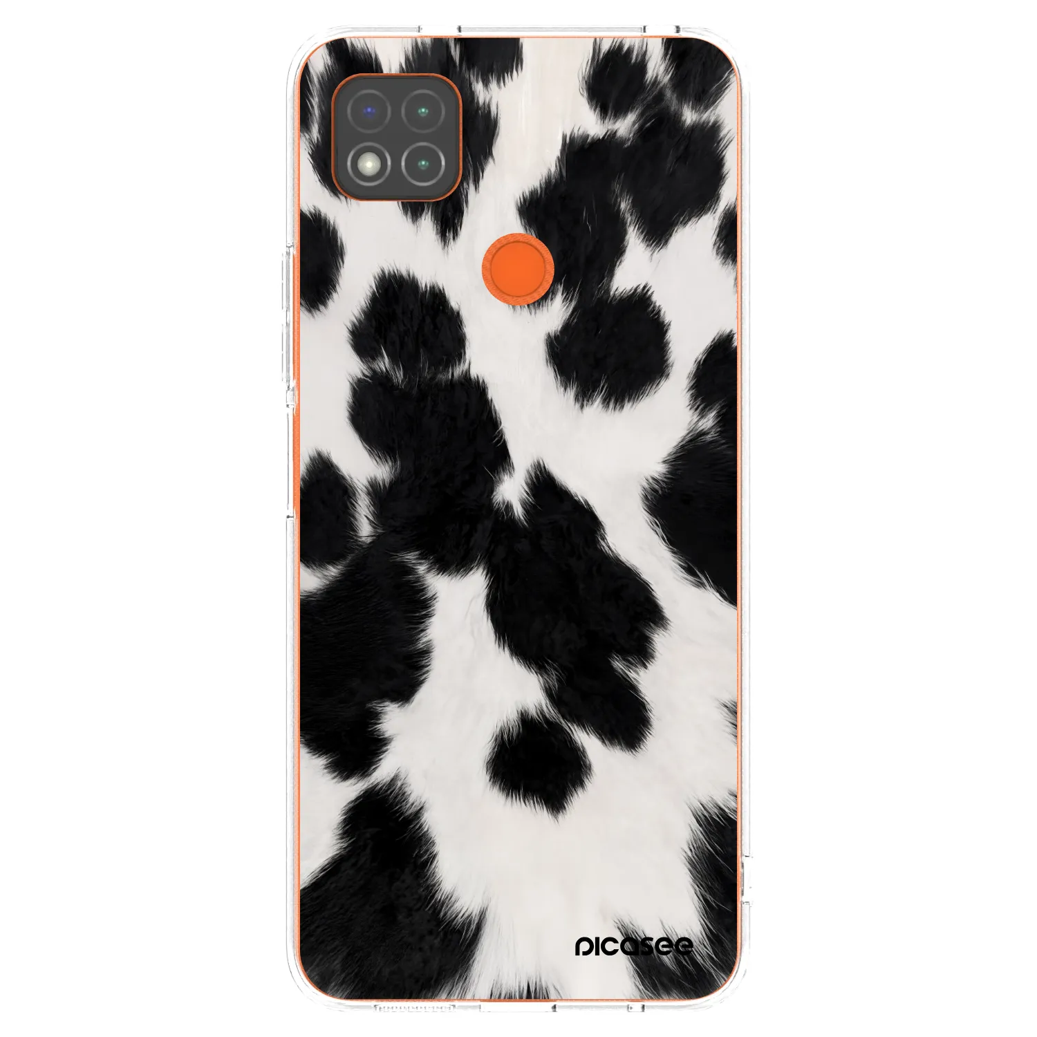 Picasee διαφανής θήκη σιλικόνης Xiaomi Redmi 9C - Black Moo