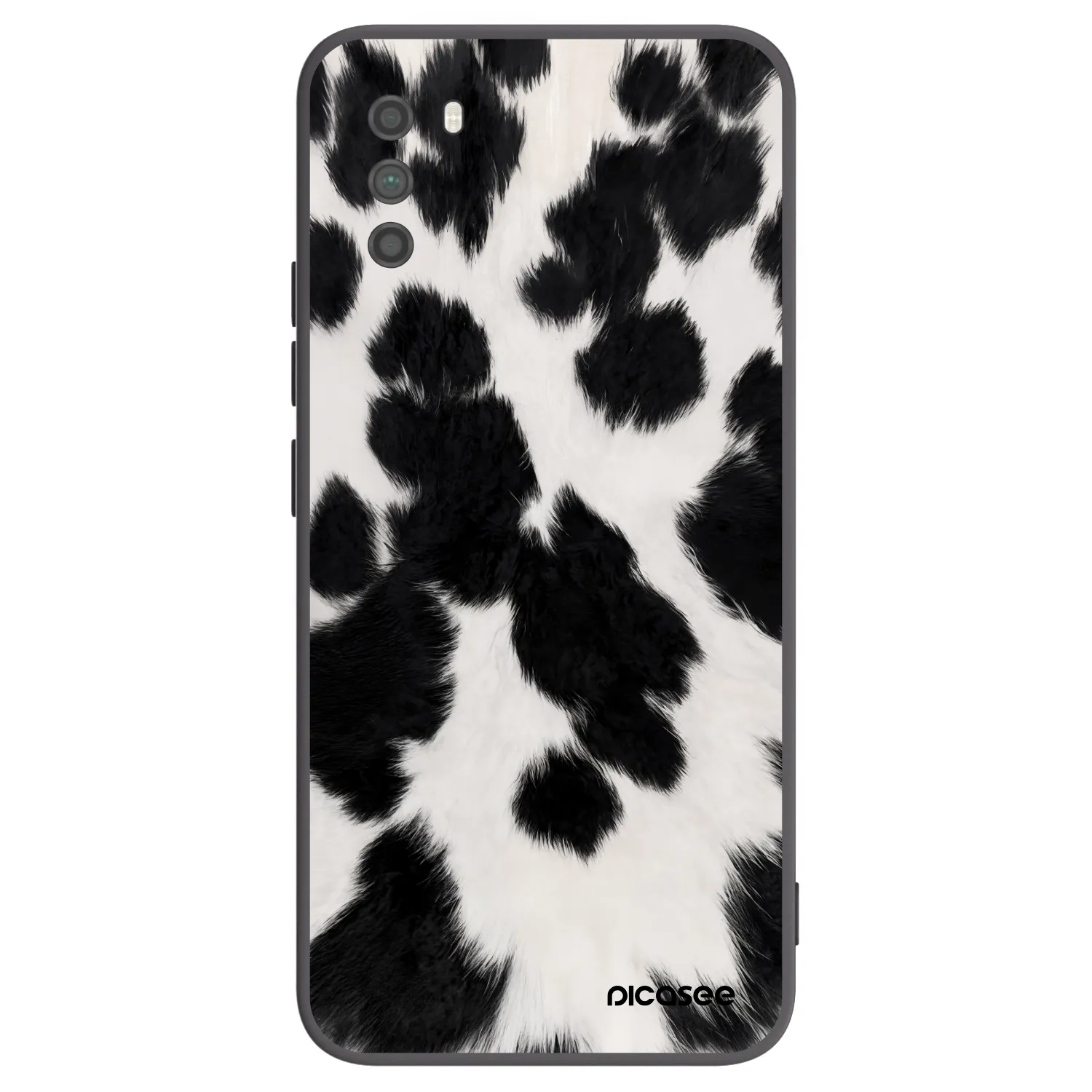 Picasee Μαύρη θήκη σιλικόνης για Xiaomi Poco M3 - Black Moo
