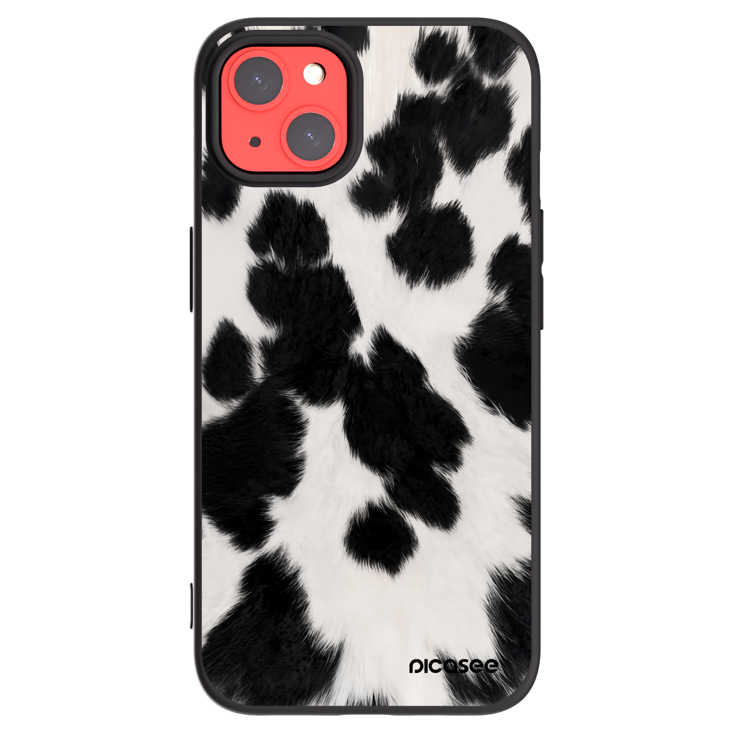 Picasee Μαύρη θήκη σιλικόνης για Apple iPhone 13 - Black Moo