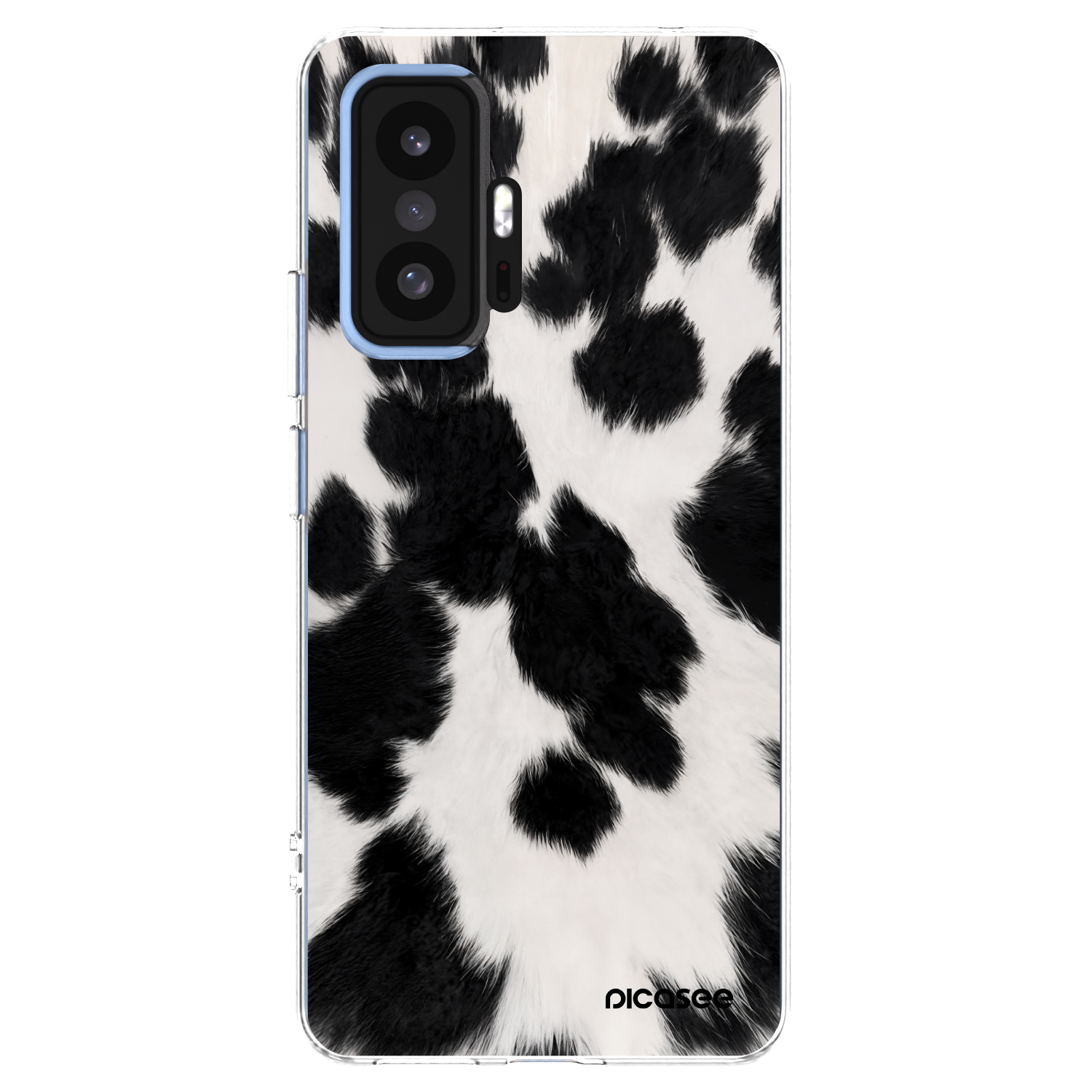 Picasee διαφανής θήκη σιλικόνης Xiaomi 11T Pro - Black Moo