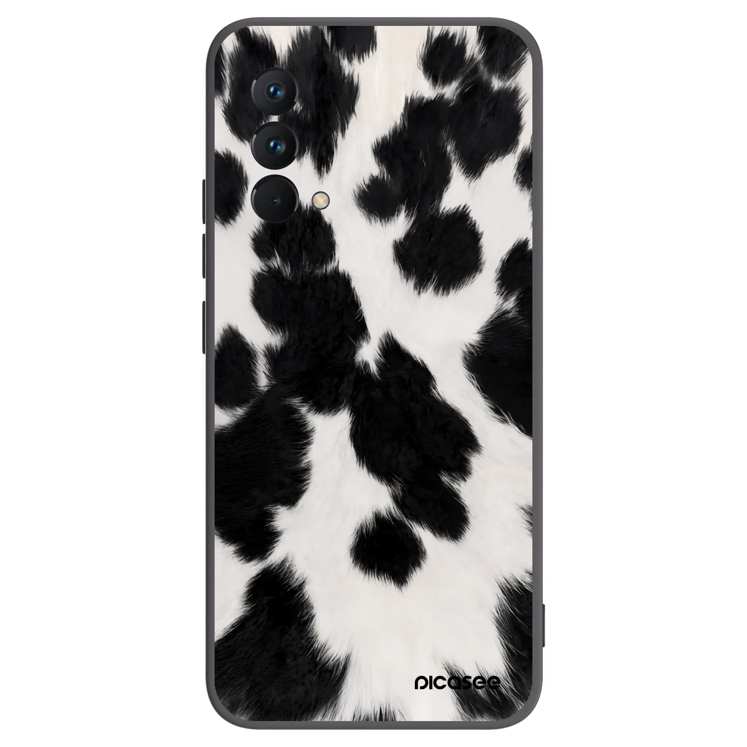 Picasee Μαύρη θήκη σιλικόνης για Realme GT Master Edition 5G - Black Moo