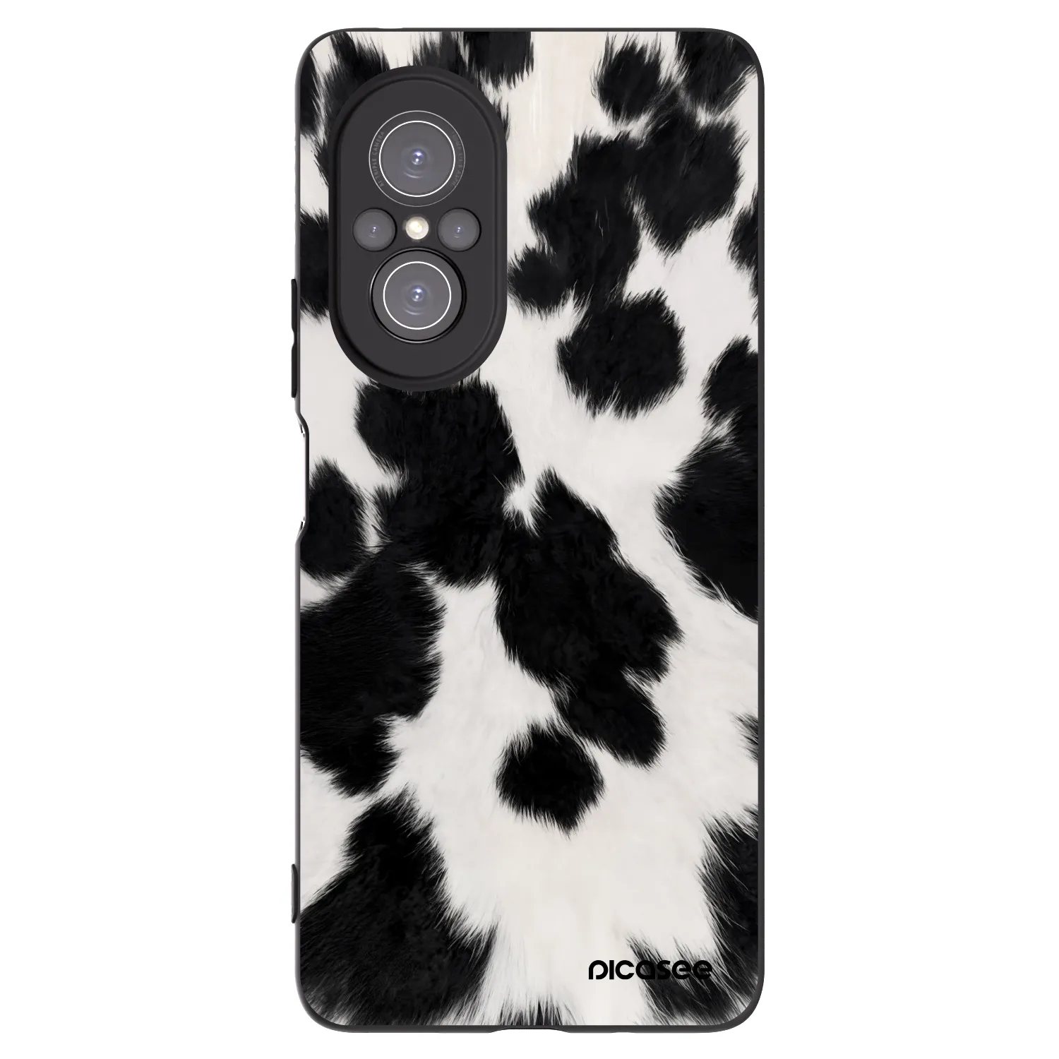Picasee Μαύρη θήκη σιλικόνης για Huawei Nova 9 SE - Black Moo