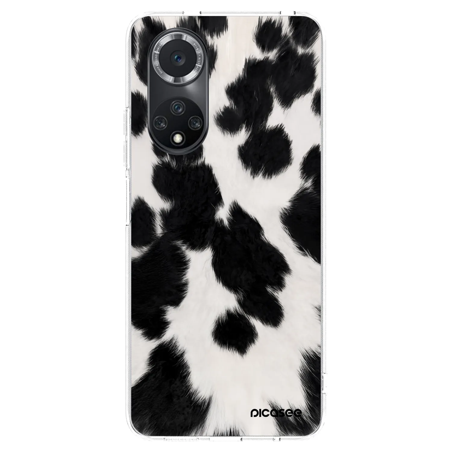 Picasee διαφανής θήκη σιλικόνης Huawei Nova 9 SE - Black Moo