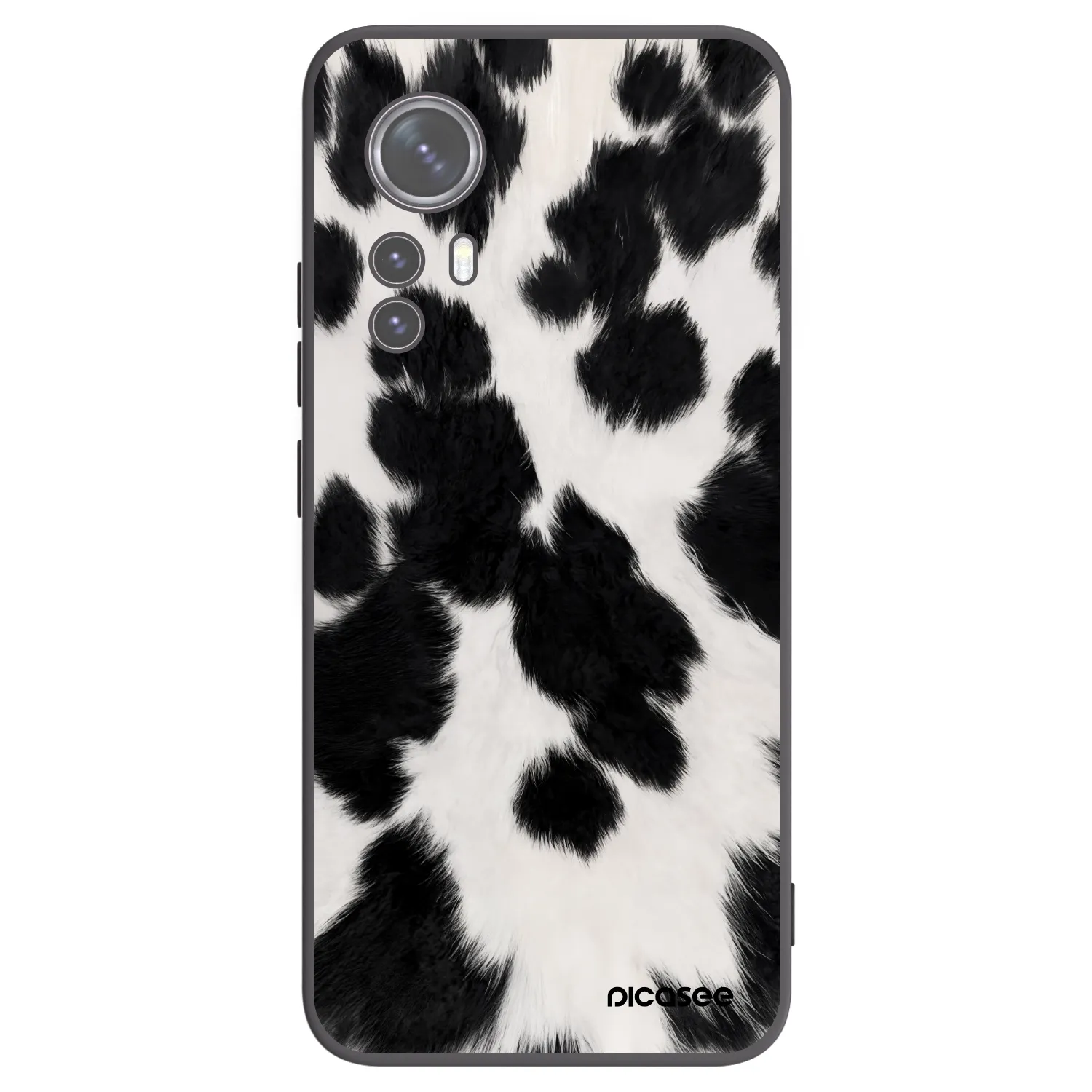 Picasee Μαύρη θήκη σιλικόνης για Xiaomi 12 - Black Moo