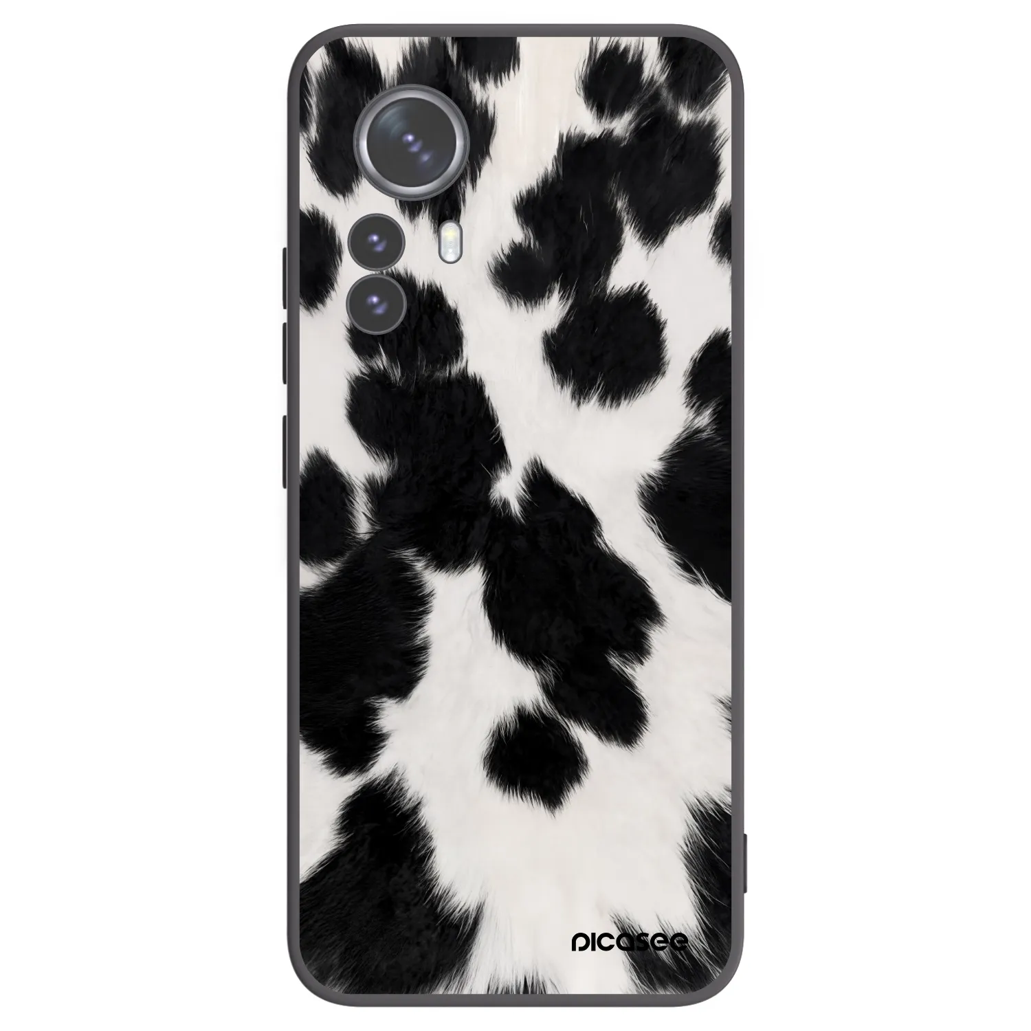 Picasee Μαύρη θήκη σιλικόνης για Xiaomi 12 Pro - Black Moo