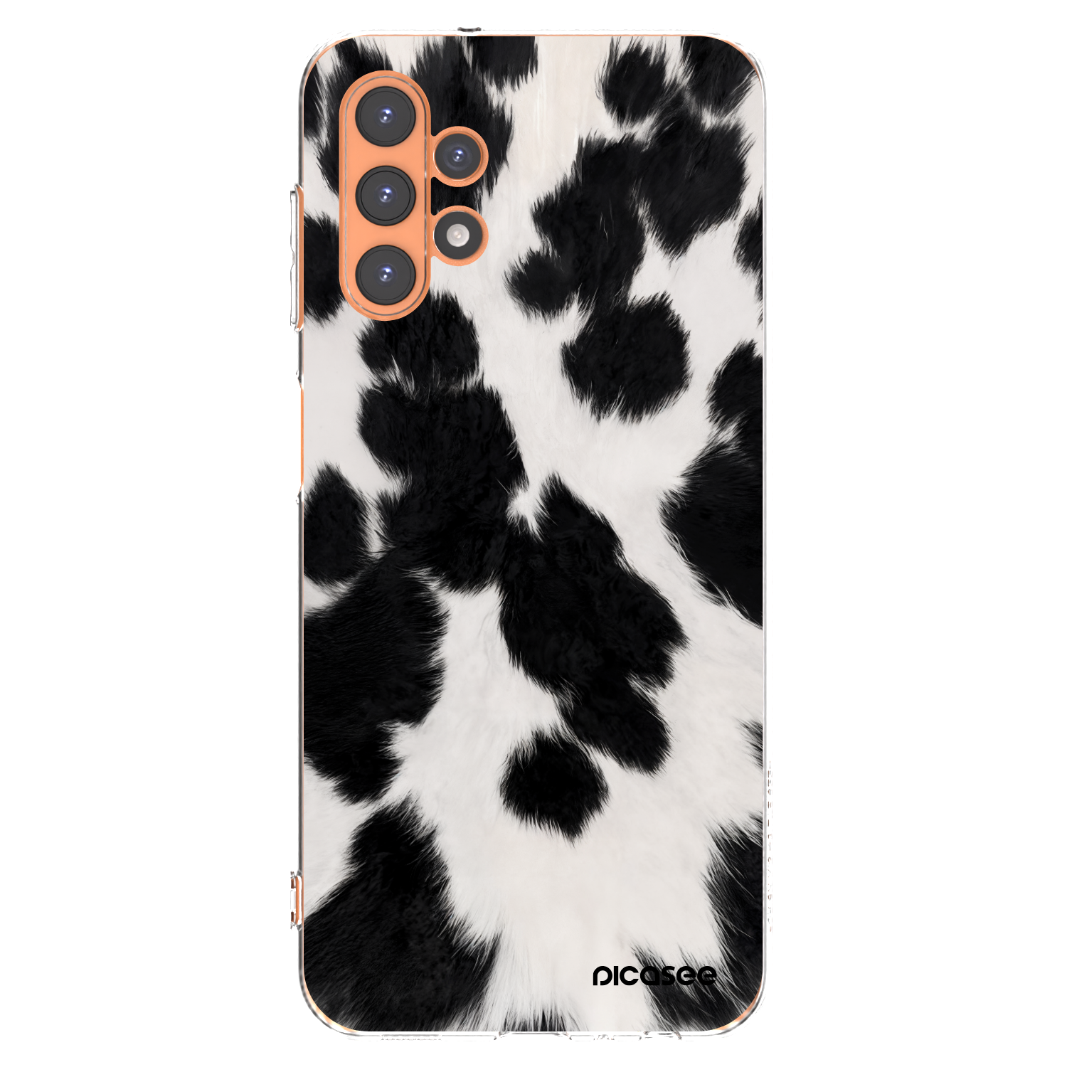 Picasee διαφανής θήκη σιλικόνης Samsung Galaxy A13 4G A135 - Black Moo