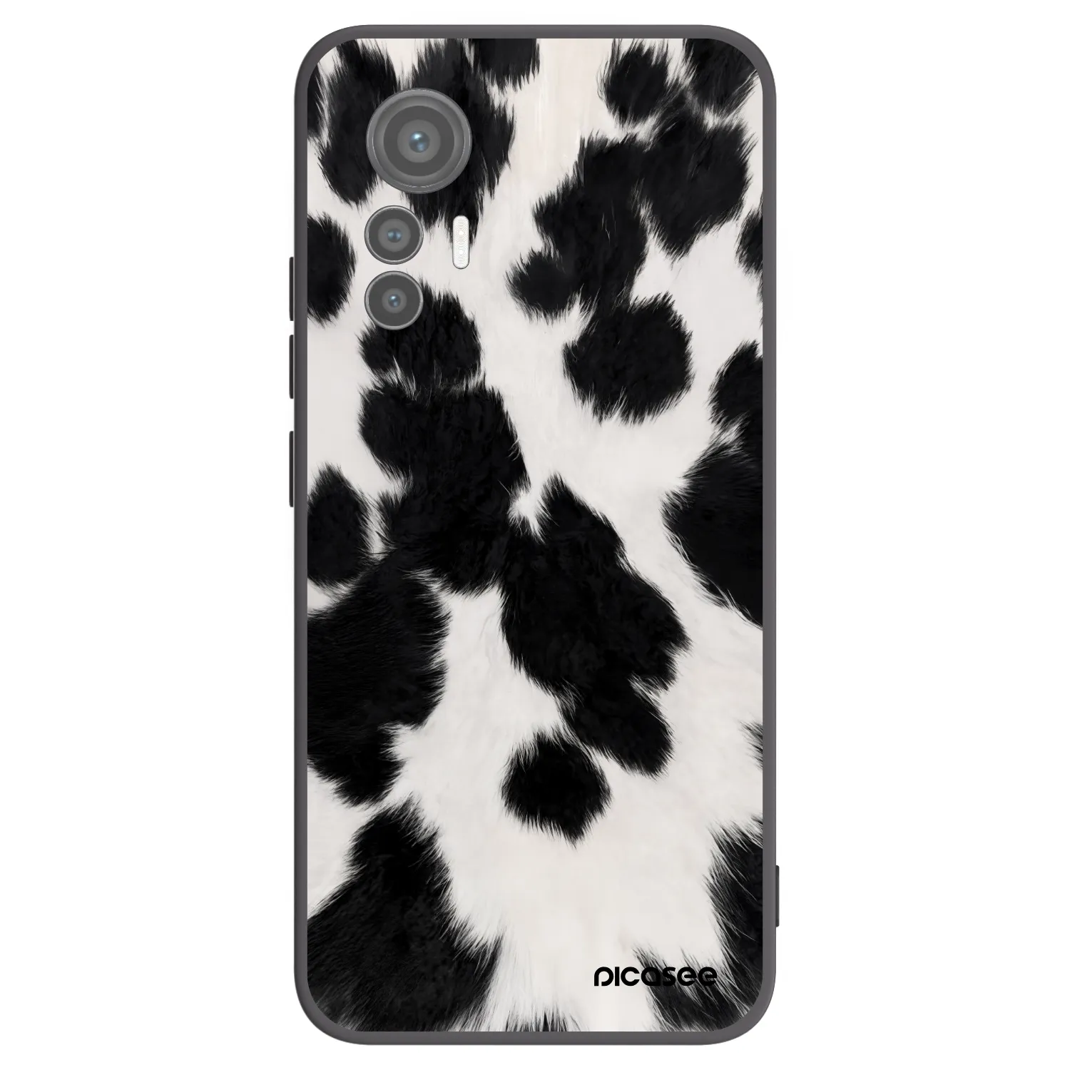 Picasee Μαύρη θήκη σιλικόνης για Xiaomi 12 Lite - Black Moo