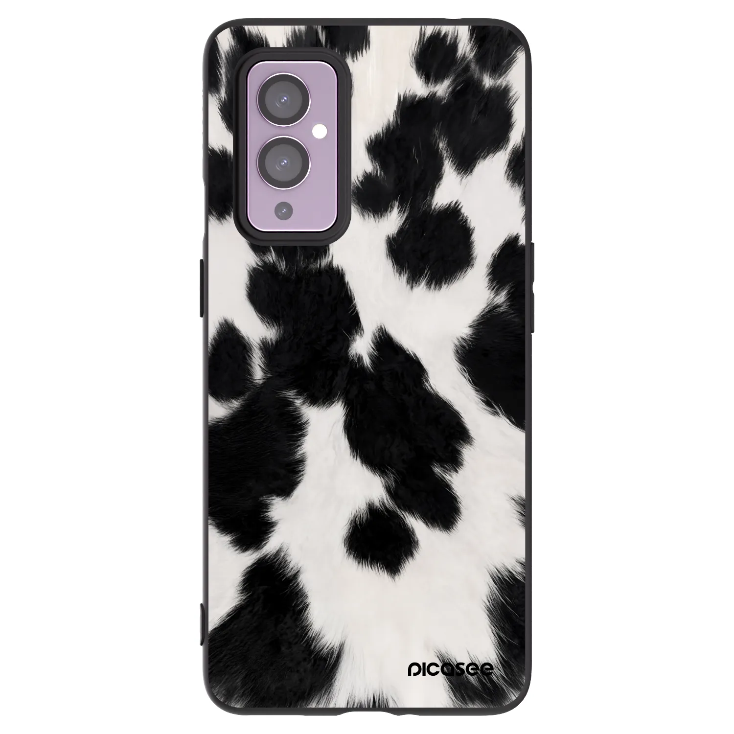 Picasee Μαύρη θήκη σιλικόνης για OnePlus 9 - Black Moo