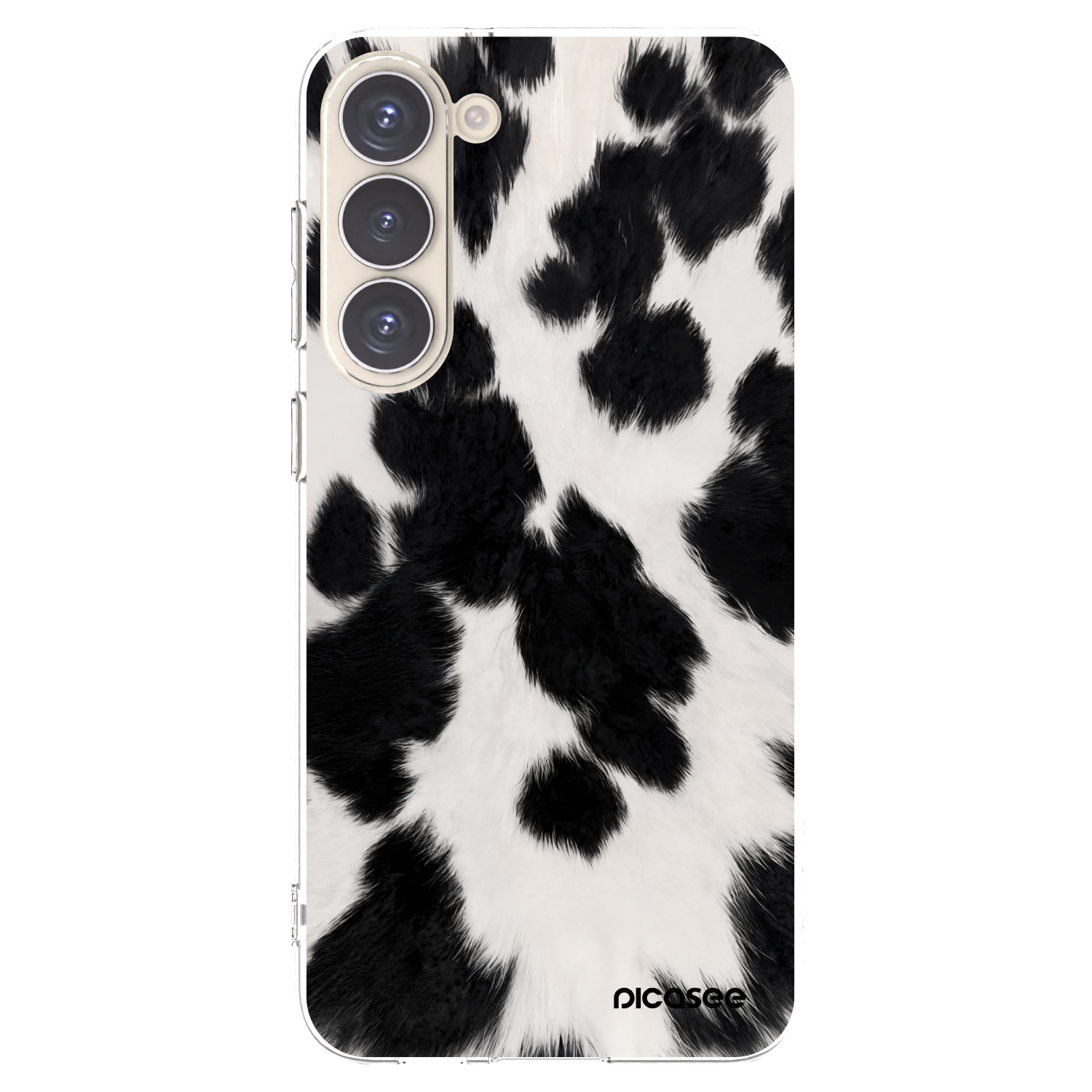 Picasee διαφανής θήκη σιλικόνης Samsung Galaxy S23+ 5G - Black Moo