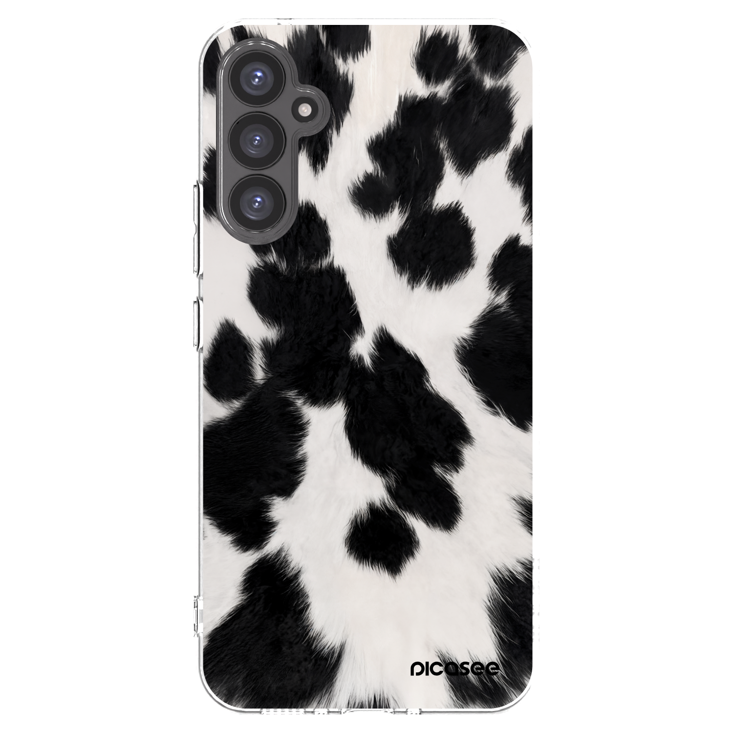 Picasee διαφανής θήκη σιλικόνης Samsung Galaxy A34 5G A346B - Black Moo