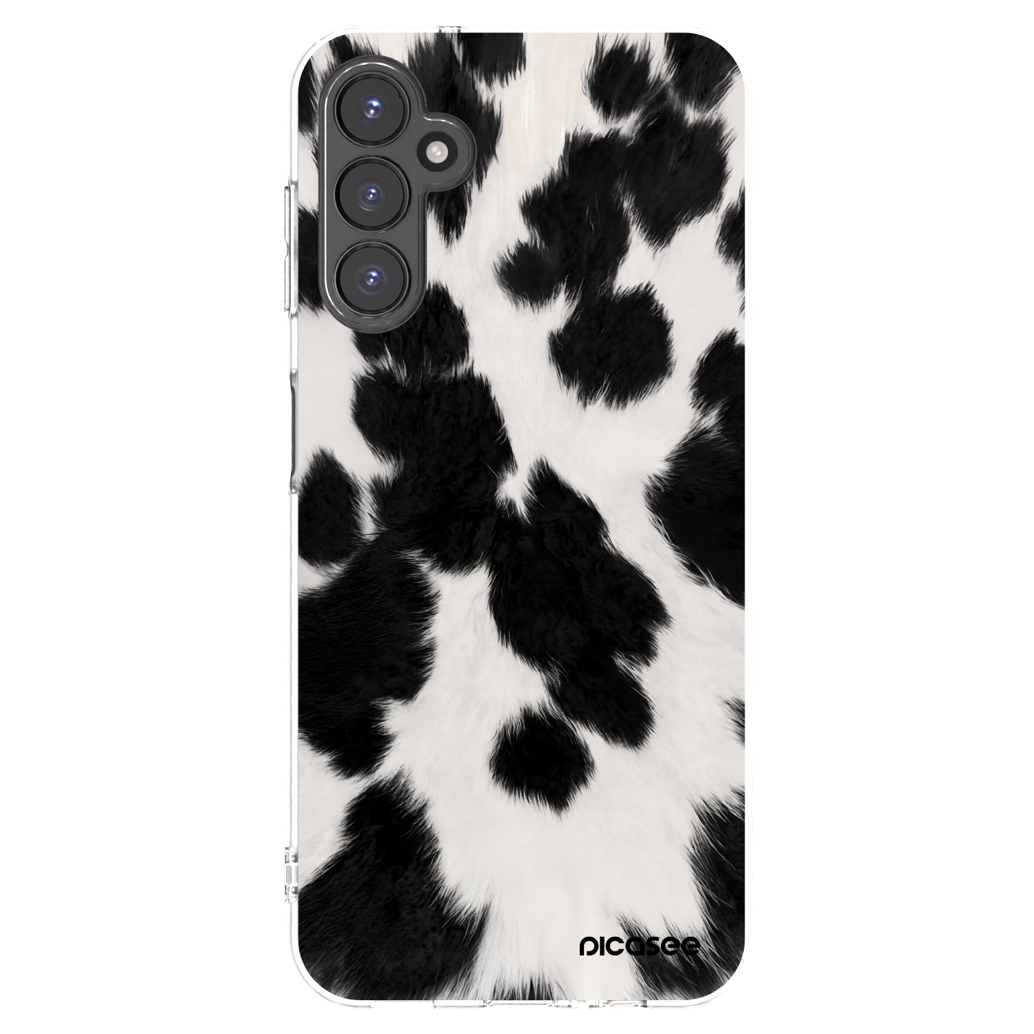 Picasee διαφανής θήκη σιλικόνης Samsung Galaxy A14 4G A145R - Black Moo