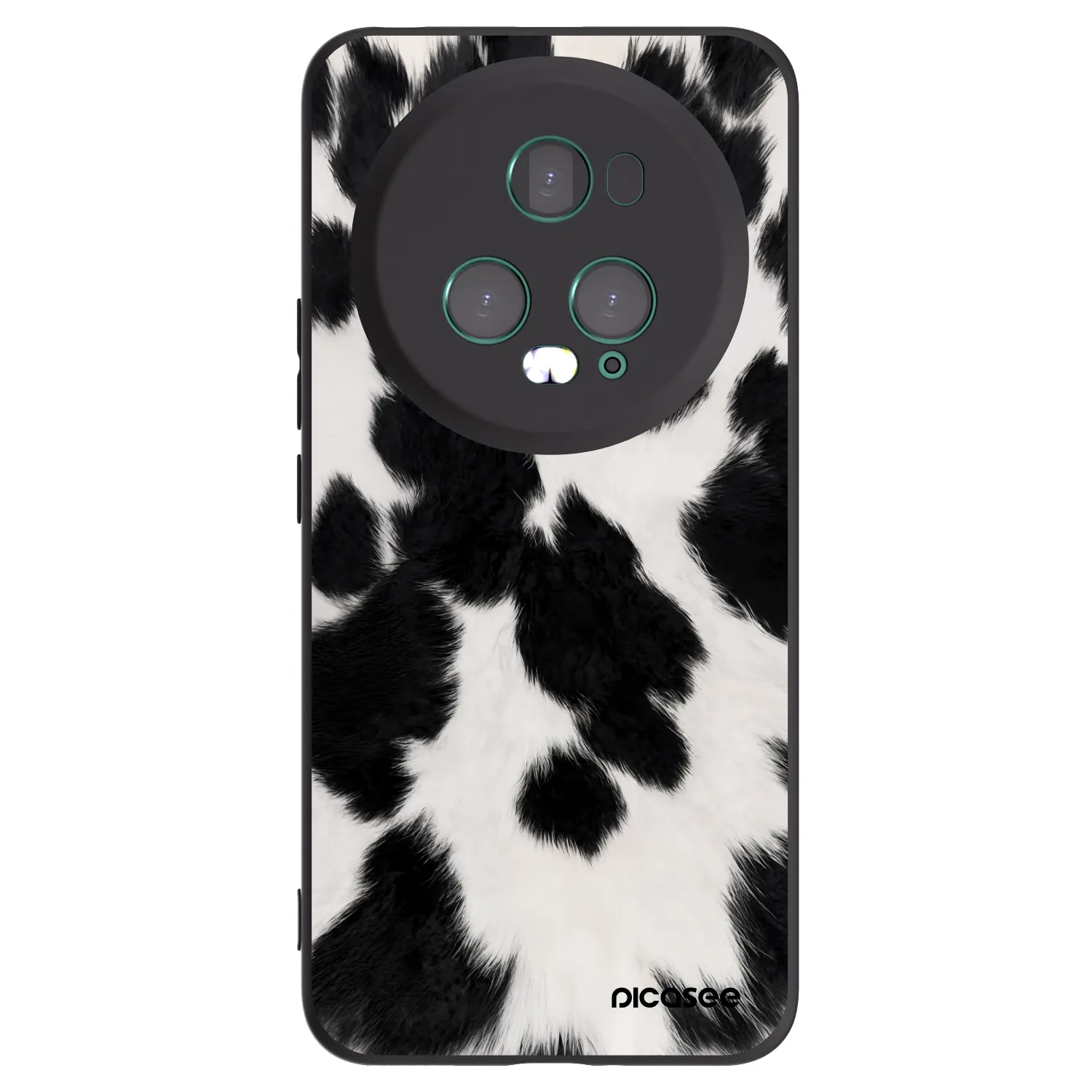 Picasee Μαύρη θήκη σιλικόνης για Honor Magic5 Pro - Black Moo