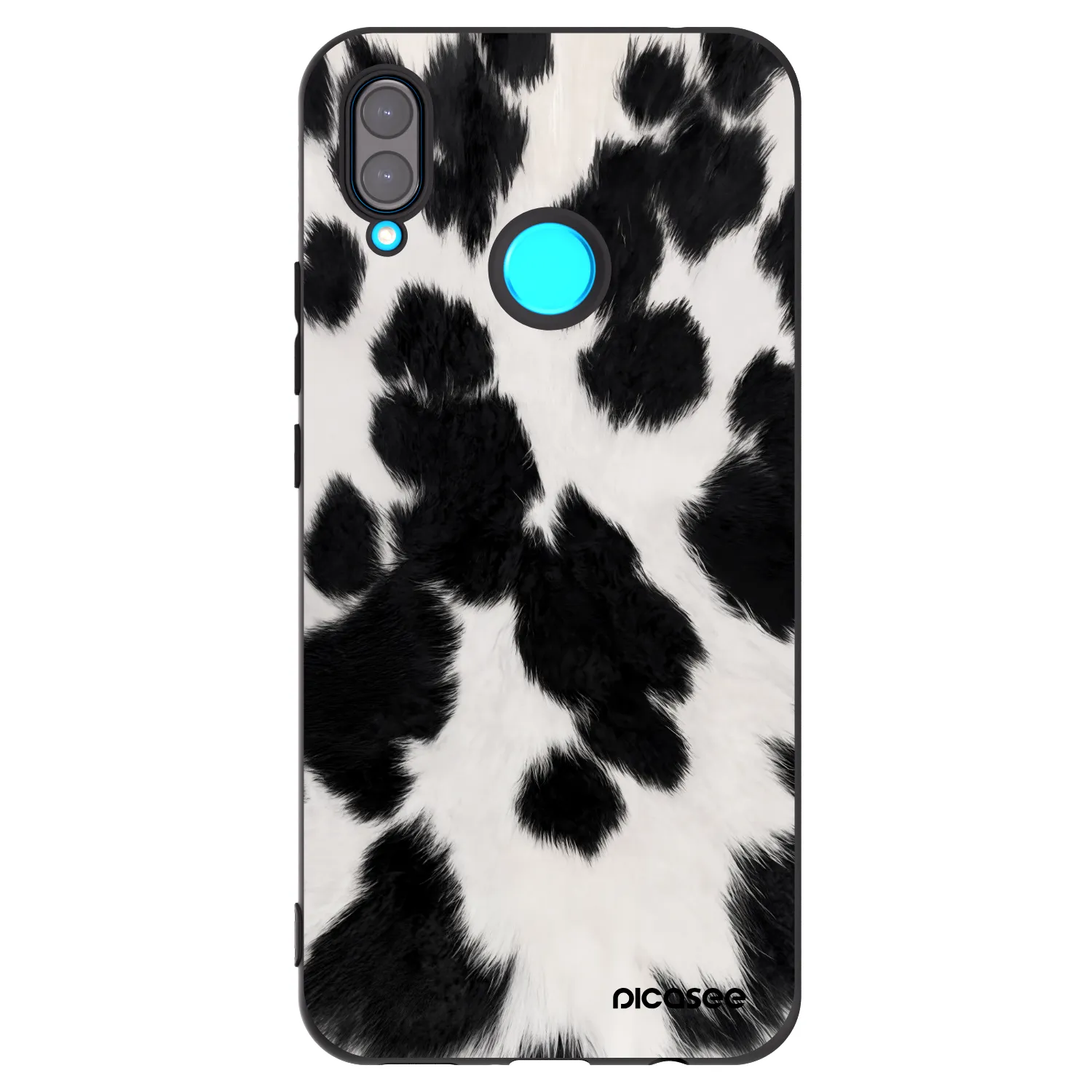 Picasee Μαύρη θήκη σιλικόνης για Huawei Nova 3 - Black Moo