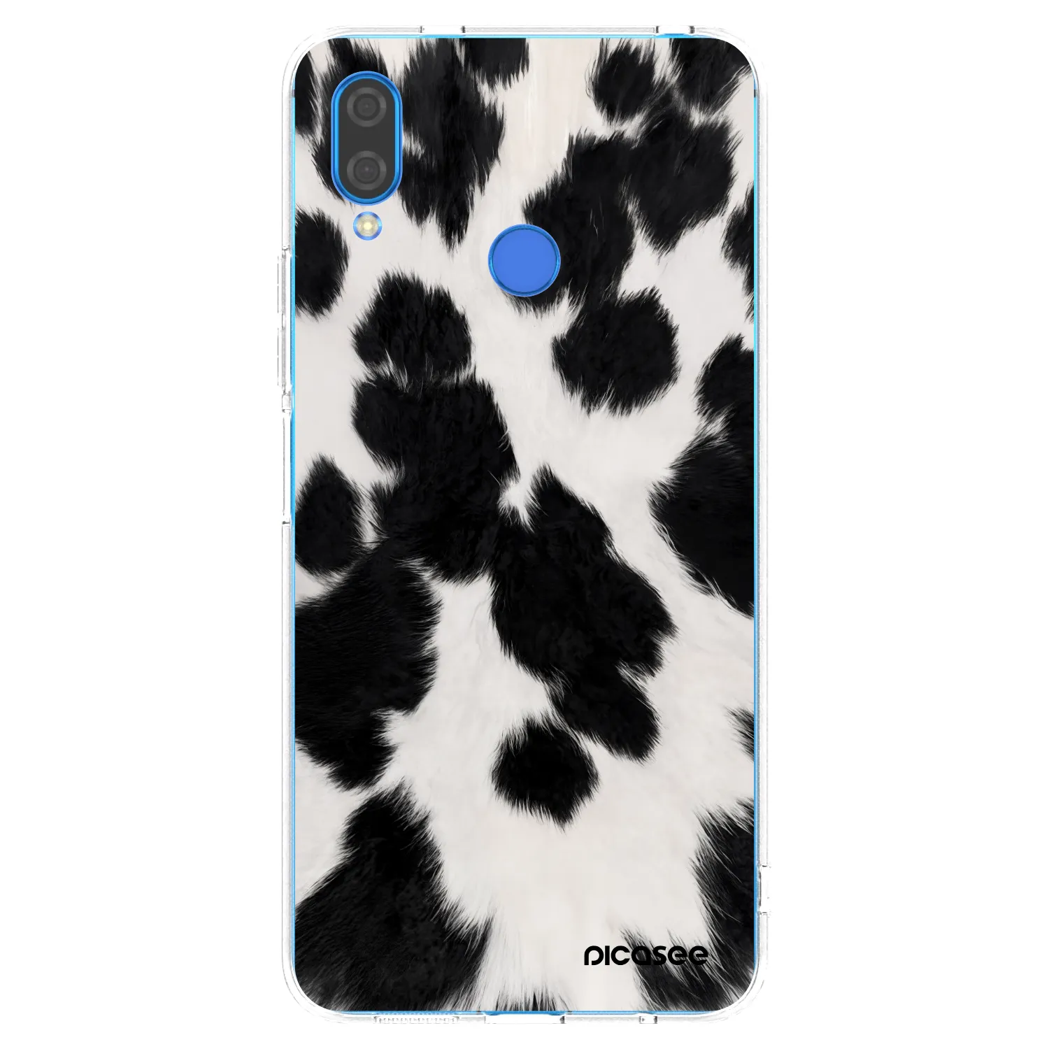 Picasee διαφανής θήκη σιλικόνης Huawei Nova 3i - Black Moo