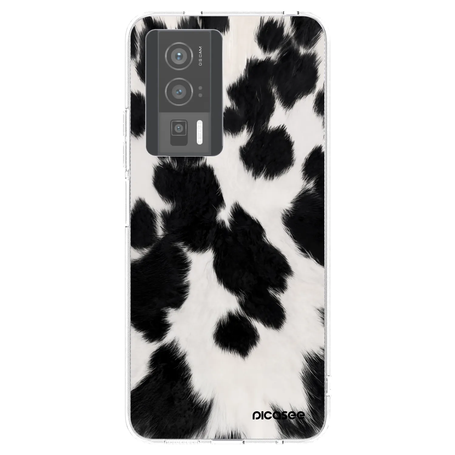 Picasee διαφανής θήκη σιλικόνης Xiaomi Poco F5 Pro 5G - Black Moo