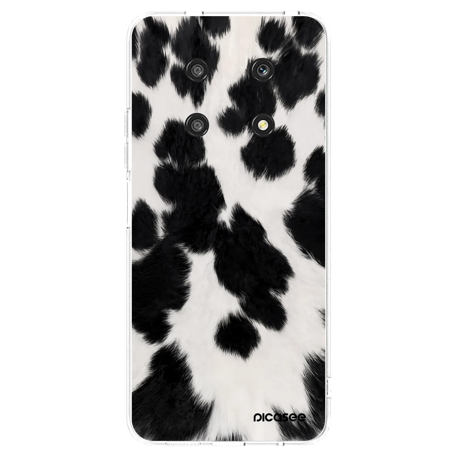 Picasee διαφανής θήκη σιλικόνης Honor Magic4 Lite 5G - Black Moo