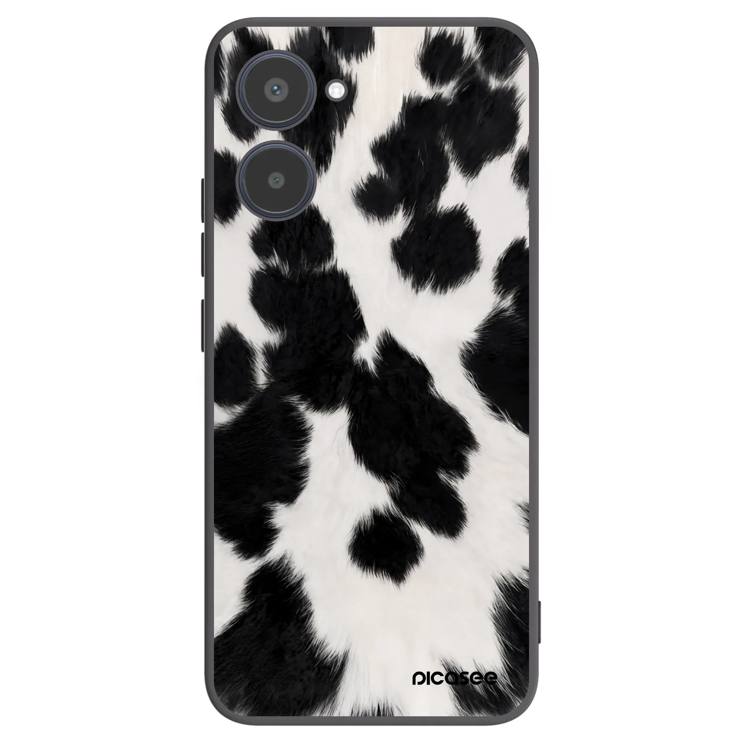 Picasee Μαύρη θήκη σιλικόνης για Realme 10 4G - Black Moo