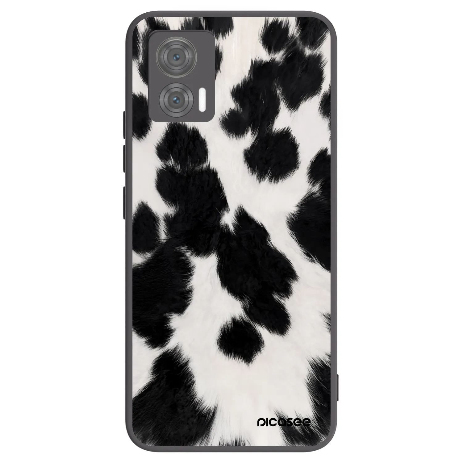 Picasee Μαύρη θήκη σιλικόνης για Motorola Edge 30 Neo - Black Moo