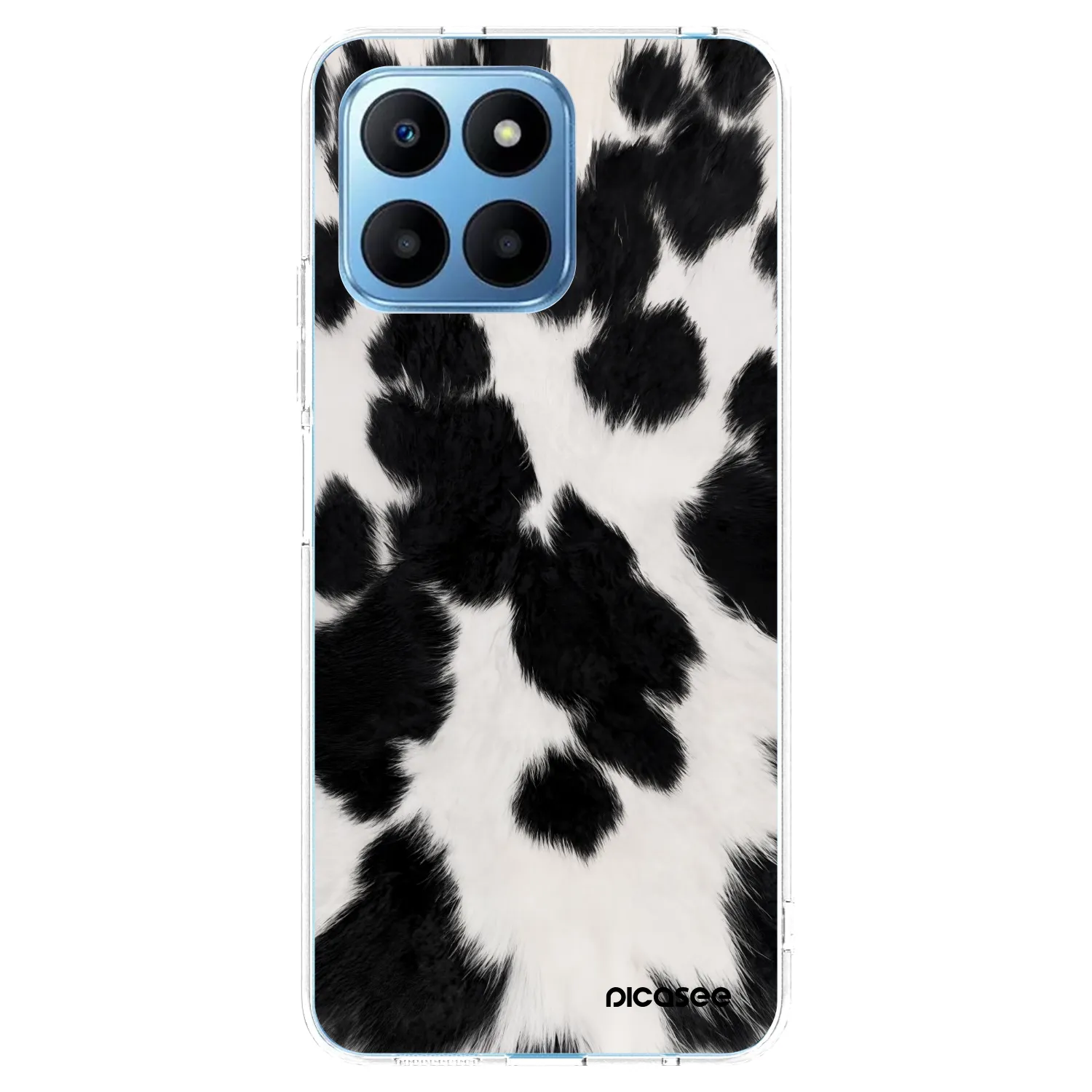 Picasee διαφανής θήκη σιλικόνης Honor 70 Lite - Black Moo