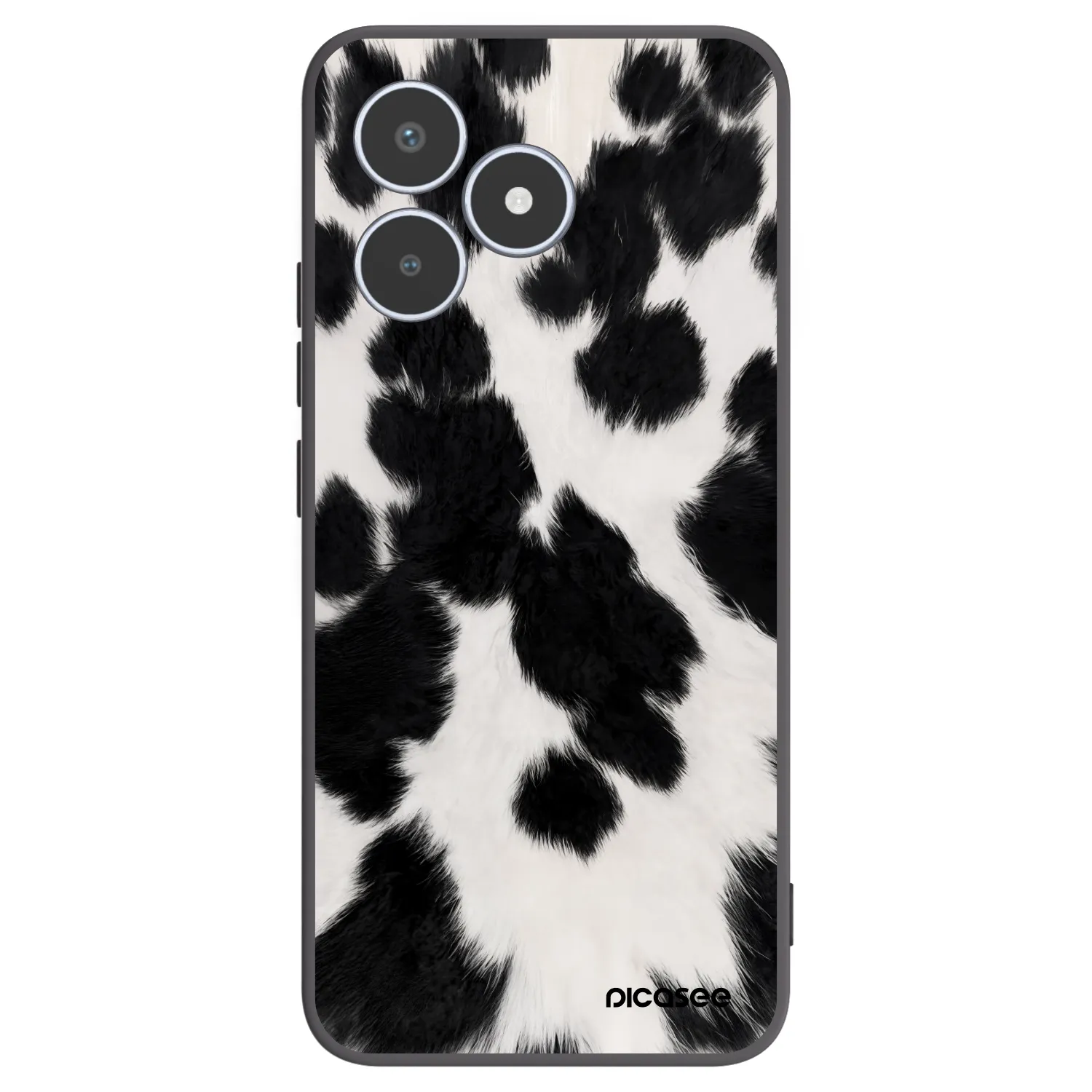 Picasee Μαύρη θήκη σιλικόνης για Realme C53 - Black Moo