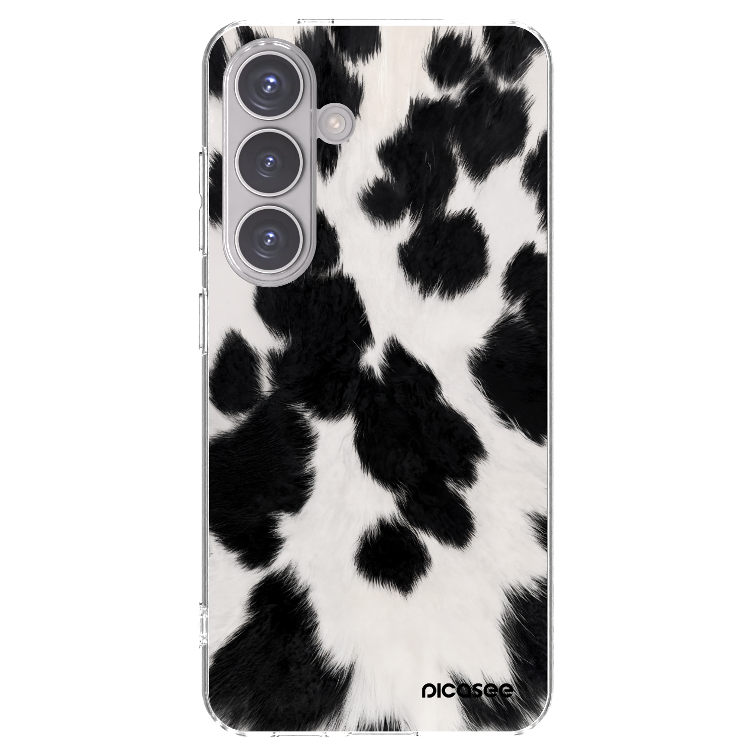 Picasee διαφανής θήκη σιλικόνης Samsung Galaxy S24 S921B 5G - Black Moo