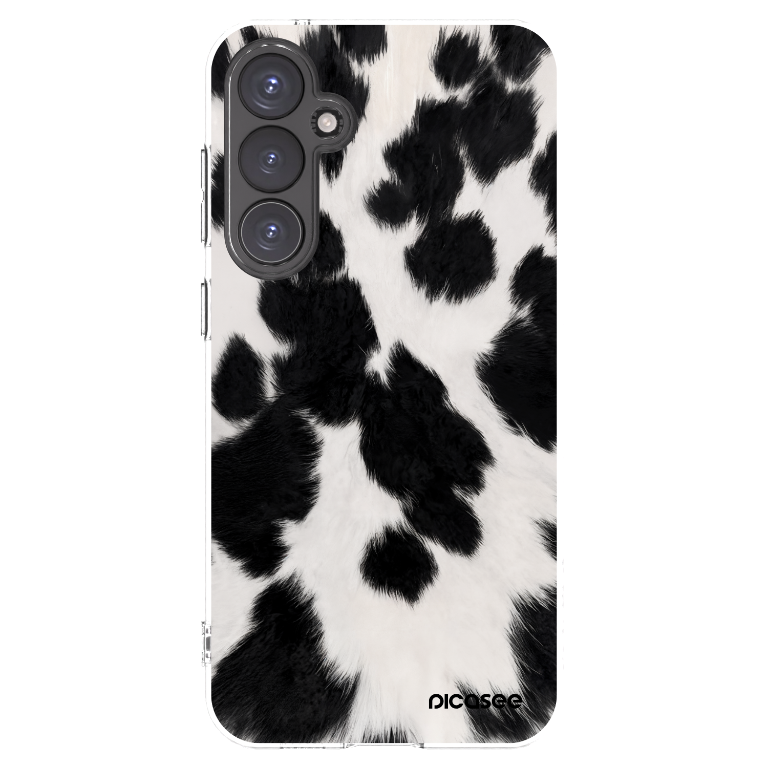 Picasee διαφανής θήκη σιλικόνης Samsung Galaxy S23 FE S711B - Black Moo