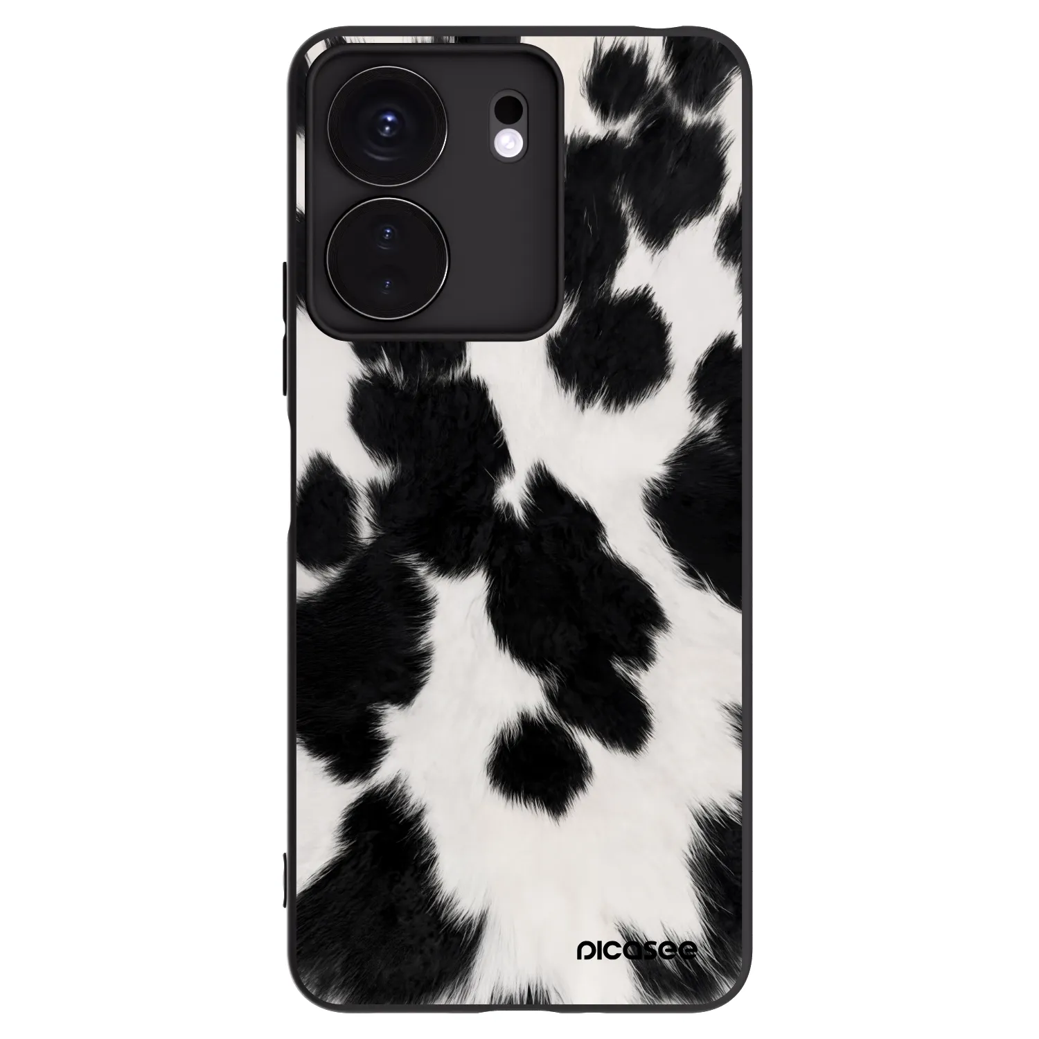 Picasee Μαύρη θήκη σιλικόνης για Xiaomi Redmi 13C 4G - Black Moo