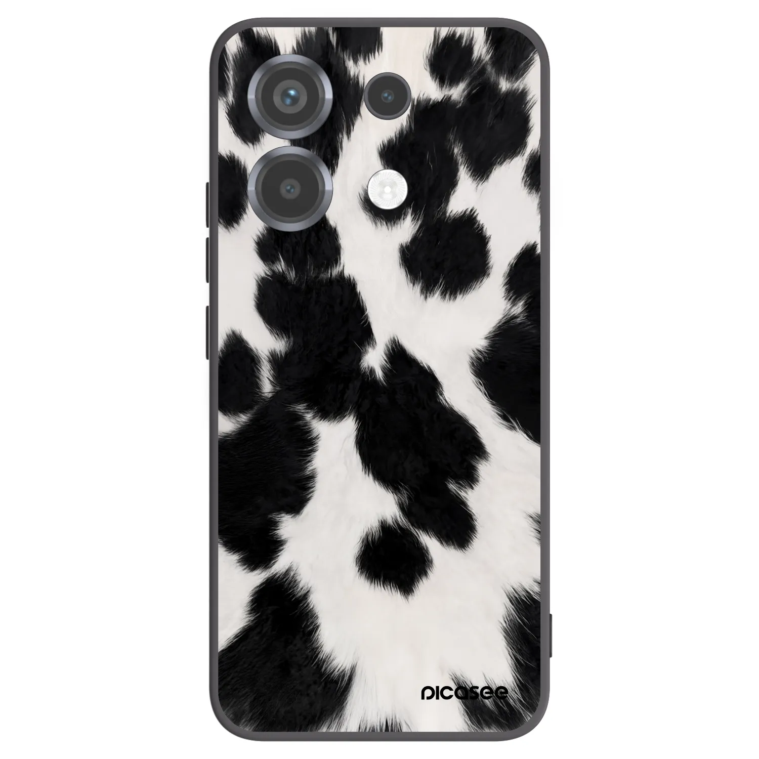 Picasee Μαύρη θήκη σιλικόνης για Xiaomi Poco X6 - Black Moo