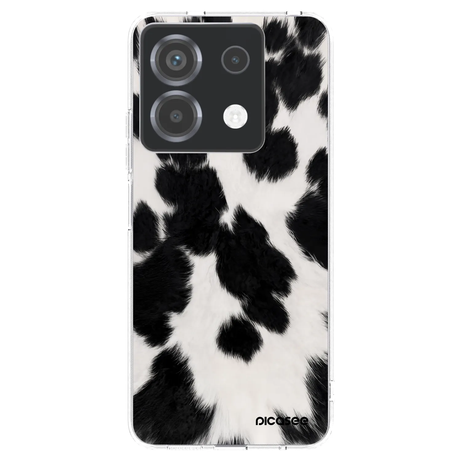 Picasee διαφανής θήκη σιλικόνης Xiaomi Poco X6 - Black Moo