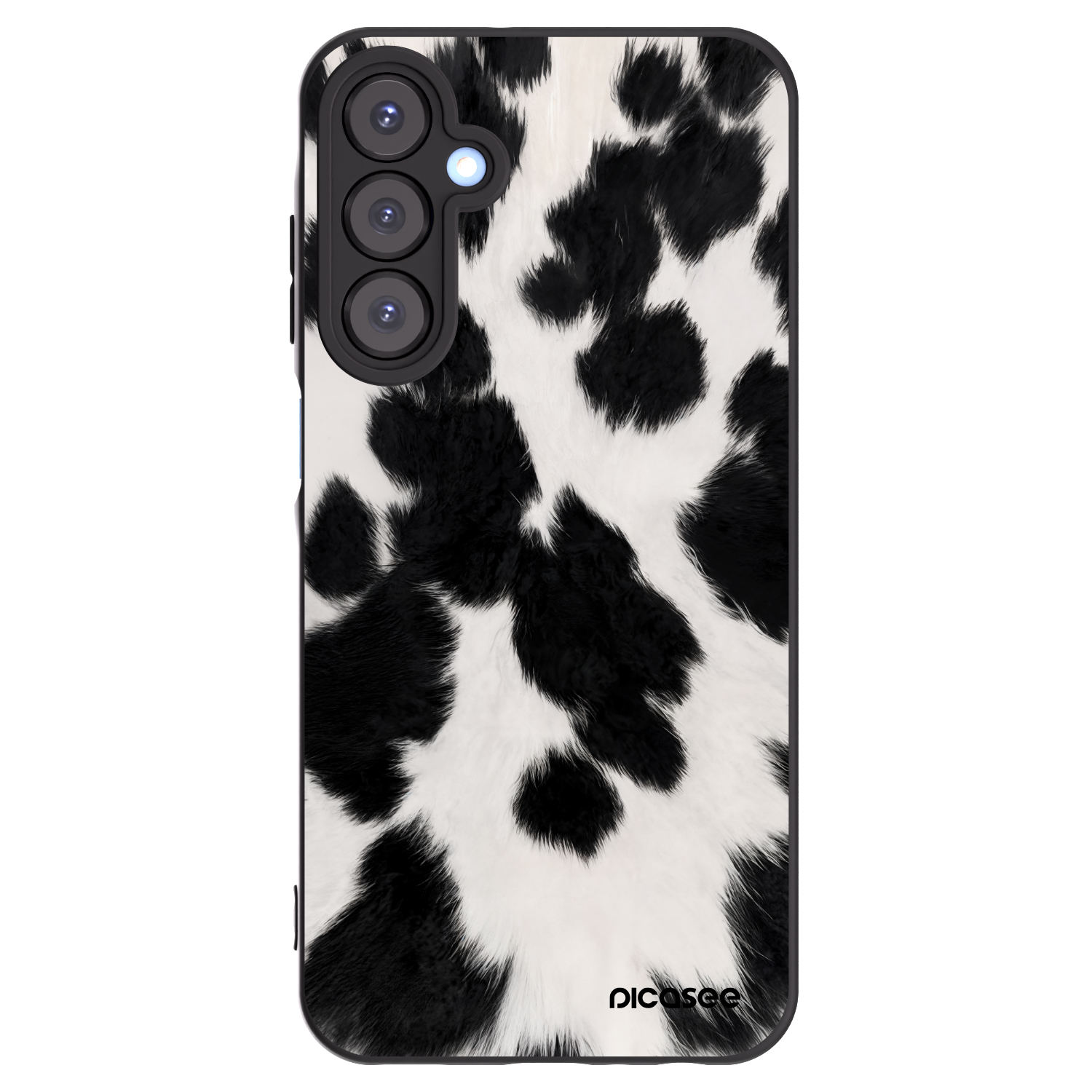 Picasee Μαύρη θήκη σιλικόνης για Samsung Galaxy A25 A256B 5G - Black Moo