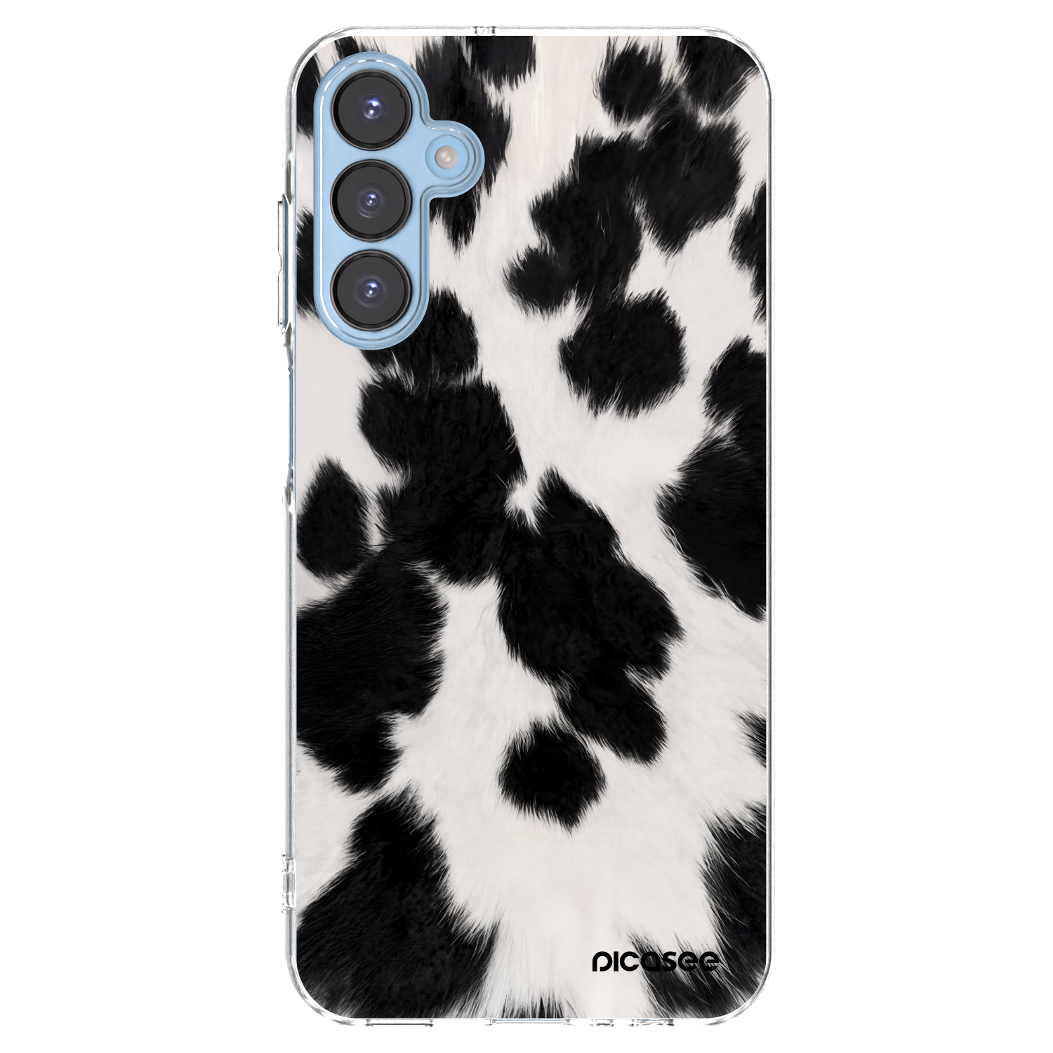 Picasee διαφανής θήκη σιλικόνης Samsung Galaxy A15 A156B 5G - Black Moo