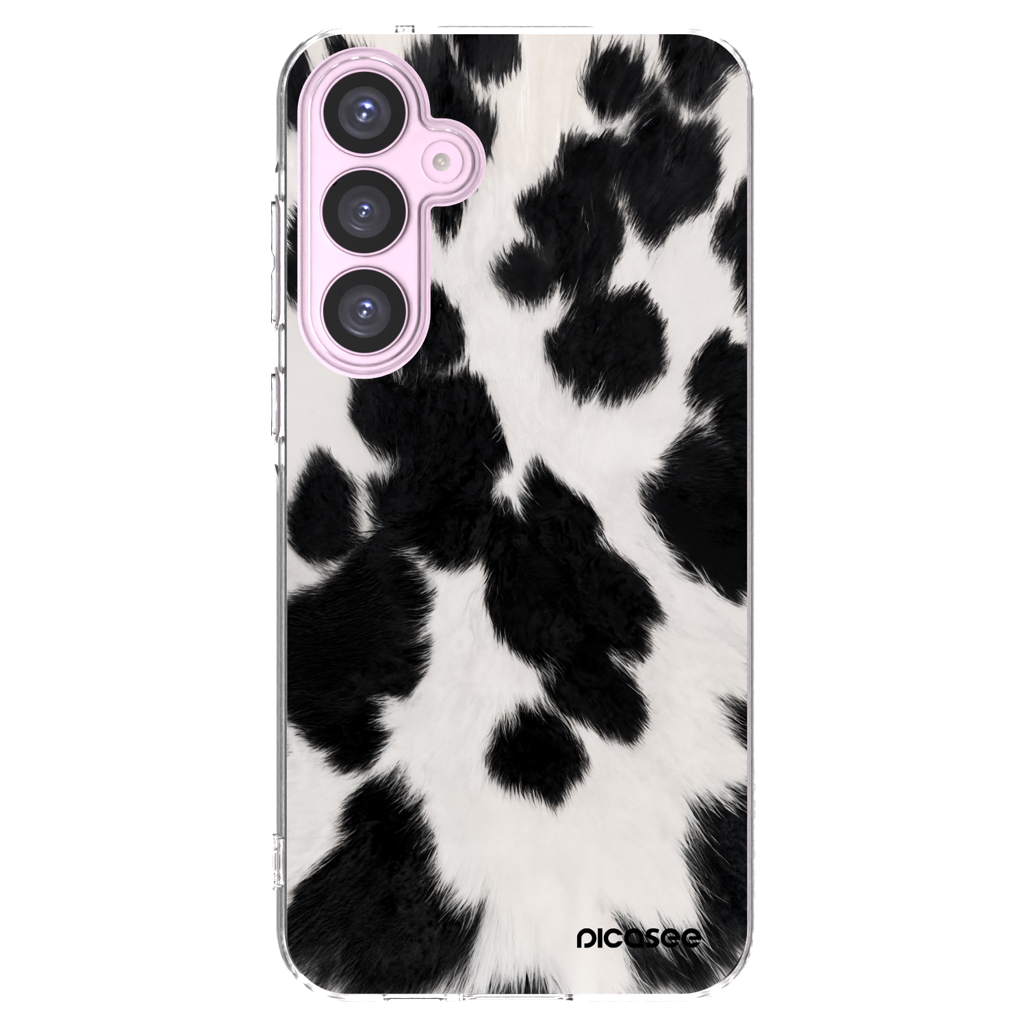 Picasee διαφανής θήκη σιλικόνης Samsung Galaxy A55 5G A556B - Black Moo