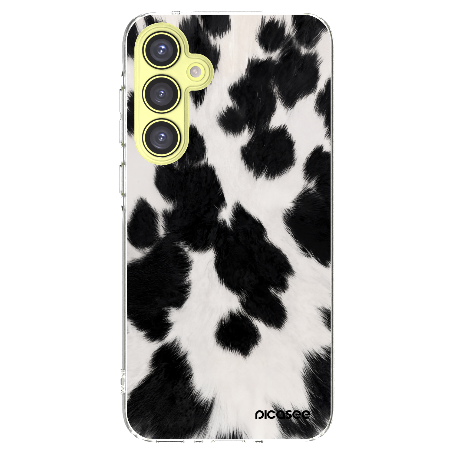 Picasee διαφανής θήκη σιλικόνης Samsung Galaxy A35 5G A356B - Black Moo