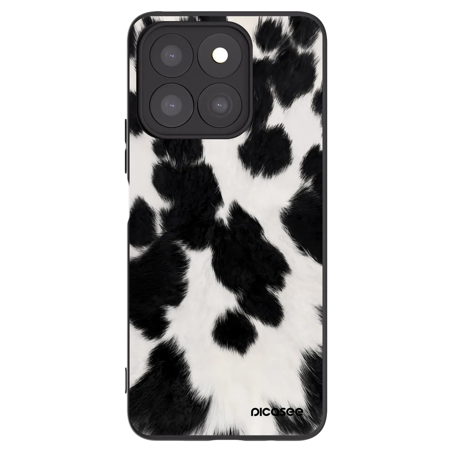 Picasee Μαύρη θήκη σιλικόνης για Honor X8b - Black Moo