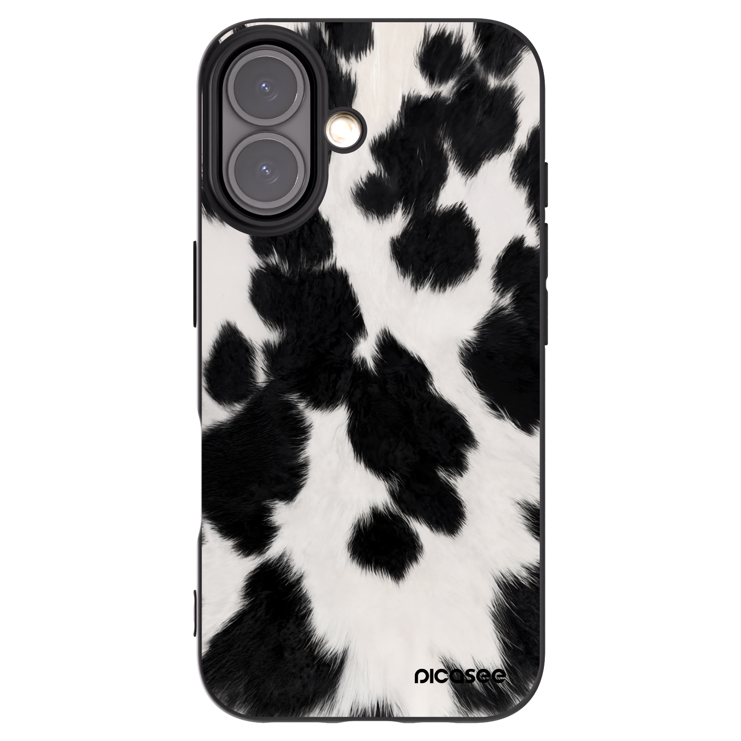 Picasee Μαύρη θήκη σιλικόνης για Apple iPhone 16 - Black Moo