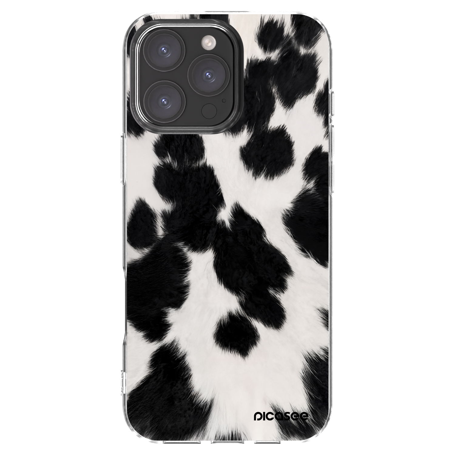 Picasee διαφανής θήκη σιλικόνης Apple iPhone 16 Pro Max - Black Moo