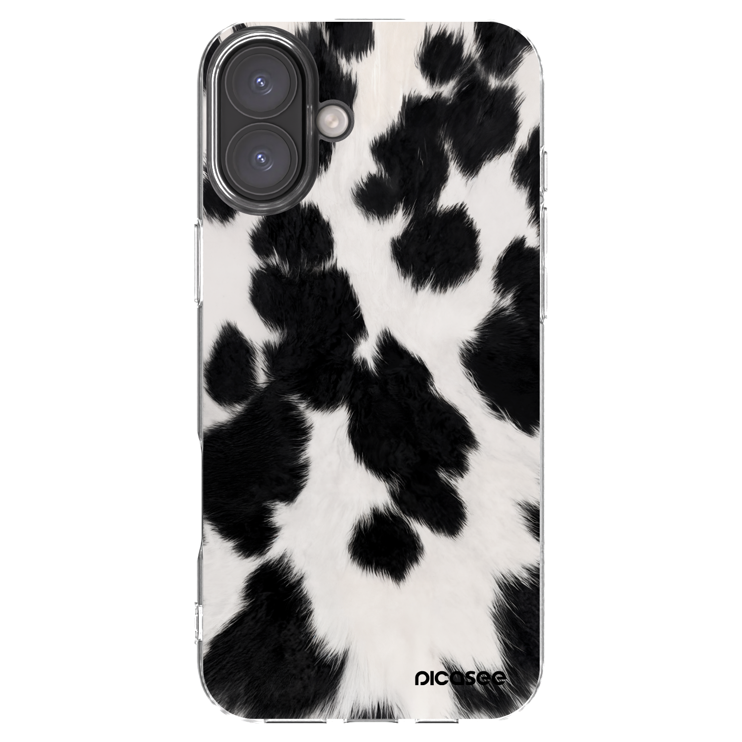 Picasee διαφανής θήκη σιλικόνης Apple iPhone 16 Plus - Black Moo